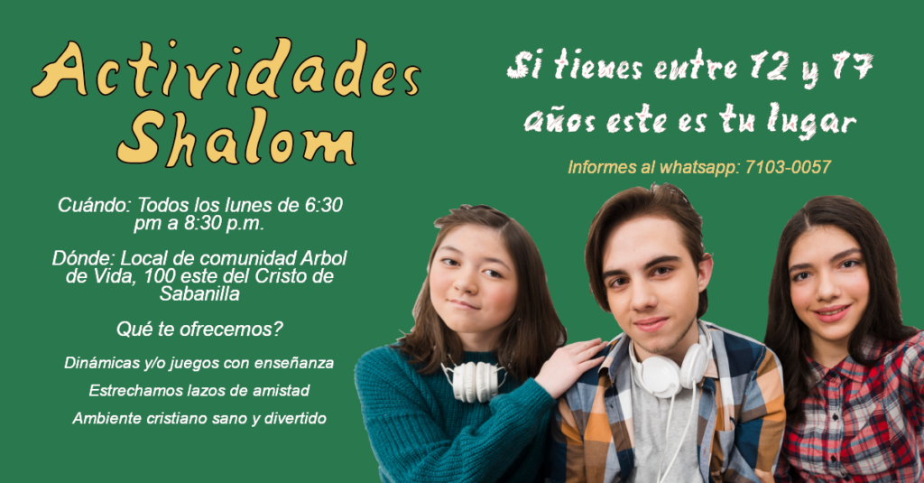 Si tienes entre 12 y 17 años este es tu lugar de encuentro